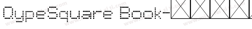 QypeSquare Book字体转换